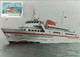 Macau, Macao, Maximum Cards, (43), Meios De Transporte, Barcos De Passageiros 1986 - Maximumkaarten