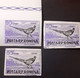 Errors Romania 1956 # Mi 1619 Printed With Writing Romanian Post And Pheasant Bird Moved - Abarten Und Kuriositäten