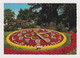 Switzerland GENEVA The Flower Clock View Pc 1971 W/Topic Stamps United Nations Mi-Nr.3 /2x0.20Fr. To Bulgaria (37343) - Storia Postale