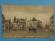 Carte Photo Termonde Grand'Place Et Coin De L'Hôtel De Ville - Dendermonde