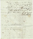 1818 LAC Marque Postale « 54 L’ORIENT »  LORIENT Maché Près  Palluau  (Vendée) VENTS CONTRAIRES NAVIGATION - 1800 – 1899