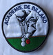Rare écusson Brodé Académie De BILLARD - Billiards