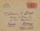 LETTRE ENTIER POSTAL FAIDHERBE OUAGADOUGOU HAUT-SENEGAL ET NIGER NANCY 1914 COVER - Cartas & Documentos