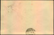 1918,  1 F 02 C" Auf 1 Mark (26:17) Auf R-Brief Ab CHARLEROI Mit Zensur Nach Pforzheim - Sonstige & Ohne Zuordnung
