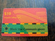 BERMUDA  $10   -  BERMUDA    BLACK STAR COMMUNICATIONS  BOAT   PREPAID CARD  Fine USED LOGIC COMMUNICATIONS   **10252** - Bermudes