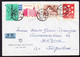 1958 Brief Vom Schweizer Konsulat In China Nach Bern. Einige Marken Gummifleckig - Storia Postale