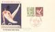 JAPAN - FDC 1965 20th NATIONAL ATHLECTIC MEETING Mi #814/15 / K5-18 - FDC