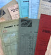 16 CARNETS ANCIENS DE CIRCULATION TOUS PAYS DONT FRANCE COLONIES - Other & Unclassified