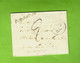 SUR L.A.C. (faible) 1847 Cursive 72 Ponchartrin Pour RAMBOUILLET V.SCANS - 1801-1848: Voorlopers XIX