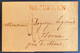 Lettre 1828 De MECHELEN Pour HORNU + Taxe Manuscrite SUPERBE - 1815-1830 (Holländische Periode)