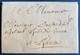 Lettre 1761 Griffe A Sec DE LIEGE Pour Rheims SUPERBE & RR - 1714-1794 (Paesi Bassi Austriaci)