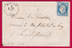 N°60 CONVOYEUR STATION BEAUVAIS OISE POUR NEUFCHATEL EN BRAY LETTRE COVER FRANCE - 1849-1876: Klassik