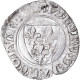 Monnaie, France, Charles VI, Blanc Guénar, Sainte-Menehould Ou - 1380-1422 Charles VI The Beloved