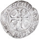 Monnaie, France, Charles VI, Blanc Guénar, Sainte-Menehould Ou - 1380-1422 Charles VI Le Fol