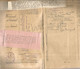 Militaria , Carnet De Bons Médicaux Et Pharmaceutiques ,victimes Militaires, Indre Et Loire ,BOURGUEIL,  Frais Fr 3.95 E - Documenti