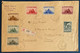 Delcampe - Belgique 6 Lettres Recommandées Avec Series Completes Des Années 1936 à 1938 TTB - 1883 Leopold II