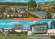 D-59889 Eslohe - Sauerland - Alte Ansichten - Rathaus - Schützenhalle - Schwimmbad - 2x Nice Stamps - Meschede