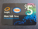 BERMUDA  $5,-  BERMUDA    LOGIC  BERMUDA  MORE TALK TIME / ESSO/       PREPAID CARD  Fine USED  **10355** - Bermudes