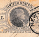 Delcampe - Postal Stationery 1889 One Cent Thomas Jefferson New York USA Bruxelles Belgique Henri Lamerlin Librairie - ...-1900