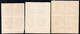 932.GREECE.1912-1923 LITHO Y.T.194A-198L,SC.214-231 MNH BLOCKS OF 4,2-3 VERY LIGHT WRINKLES NOT AFFECTING PAPER.5 SCANS - Blokken & Velletjes
