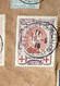 Belgique Grande Lettre 1915 Du Gouvernement Belge En Exil Au Havre Serie Albert 1er + Croix Rouge Dont N°134a Dent 12 R - 1914-1915 Rotes Kreuz