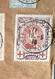 Belgique Grande Lettre 1915 Du Gouvernement Belge En Exil Au Havre Serie Albert 1er + Croix Rouge Dont N°134a Dent 12 R - 1914-1915 Rode Kruis