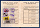 TIMBRES FISCAUX : 4 + 3 TIMBRES Sur PERMIS DE PÊCHE / FISHING CINDERELLA - ROUMANIE / ROMANIA : 1988 - 1991 (aj851) - Revenue Stamps