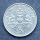 Grande Bretagne - 5 New Pence 1970 Elisabeth II - 5 Pence & 5 New Pence