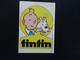 Autocollant Tintin - Supplément Journal Tintin N°21 1973 - Autocollants