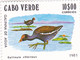 Delcampe - Portugal   - Bloco  E Selos Com Aves De Cabo Verde - Africa Portoghese