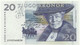 Sweden - 20 Kronor - 1992 - Pick 61.a - 130x72 Mm - Selma Lagerlöf - Svezia