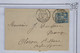 AY3 FRANCE  BELLE LETTRE   1886 CAEN    A PARIS    + ++ SAGE PERFORé+++AFFRANCH. PLAISANT - Lettres & Documents