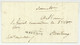 Marechal Kellermann (1735-1820) Mayence 1813 Mainz Lettre Avec Contreseing Pour Franchise - Army Postmarks (before 1900)