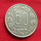 Central African Republic Congo Chade Gabon 50 Francs 1961  Wºº - Zentralafrik. Republik