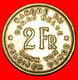 * SOUTH AFRICA ELEPHANT (1946-1947): BELGIAN CONGO ★ 2 FRANCS 1946 UNCOMMON! LOW START ★ NO RESERVE! - 1945-1951: Regencia