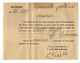 Delcampe - VP20.001 - PARIS 1946 /47 /48 - 4 Quittances Du Crédit Foncier De France - Mr GUERINEAU / Me HILLERITEAU Notaire à LUCON - Bank En Verzekering
