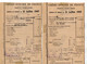 VP20.003 - PARIS X LUCON 1947 - 4 Quittances Du Crédit Foncier De France - Mme MARTIN - DECAEN Née De L'ESPINAY - Banco & Caja De Ahorros