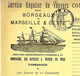 1902 COMPAGNIE DES BATEAUX A VAPEUR DU NORD Dunkerque Pour Marseille Cargaison Lot De Planches VOIR SCANS - 1900 – 1949
