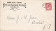 Canada GUNN & Co. Ltd., Flour, Meal, Hay, Grain & Tea HALIFAX (N.S.) 1905 Cover Lettre ARICHAT (Arr.) Victoria Stamp - Storia Postale