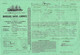 1871 CONNAISSEMENT BILL OF LADING  LIGNE REGULIERE  BATEAUX VAPEUR BORDEAUX LE HAVRE LONDRES  CAISSES CHAPEAUX V. SCANS - 1800 – 1899