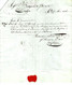 1806 SUPERBE VIGNETTE SUR CONNAISSEMENT BILL OF LADING  Romagnac Marseille Pour Bousquet Agde Caisses Savon - 1800 – 1899