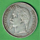 NAPOLEON III / 5 FRANCS / 1869 STRASBOURG / PETIT BB  / ARGENT 24.76 G - 5 Francs