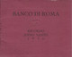 BANCO DI ROMA RICORDO DELL'ANNO SANTO 1950 - Religione