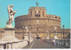 TIMBRE DE LA CITE DU VATICAN - SUR CPM ROMA ROME - CHATEAU SAINT ANGE - Lettres & Documents