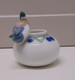 Delcampe - *JOLI PETIT SUJET CANARD ENCRIER POT PORCELAINE Signé COLLECTION VITRINE Déco   E - Inkwells