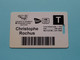 Western & Southern Financial Group 2005 - Player CHRISTOPHE ROCHUS Belgium / Competitor CARD ( See Scan ) NO Lanyard ! - Autres & Non Classés