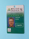 Open Tennis VALENCIA 2009 - Player CHRISTOPHE ROCHUS Belgium / Competitor CARD ( See Scan ) NO Lanyard ! - Otros & Sin Clasificación