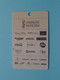 Open Tennis VALENCIA 2009 - Player CHRISTOPHE ROCHUS Belgium / Competitor CARD ( See Scan ) NO Lanyard ! - Altri & Non Classificati