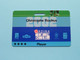 2002 ORDINA OPEN - Player CHRISTOPHE ROCHUS Belgium / Competitor CARD ( See Scan ) NO Lanyard - Autres & Non Classés