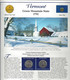 Etats-Unis - Feuillet "Etat" - 2 Quarters FDC 1999 (Philadelphie Et Denver) Et 2 Timbres Neufs - Vermont - Ohne Zuordnung